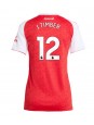 Billige Arsenal Jurrien Timber #12 Hjemmedrakt Dame 2025-26 Kortermet